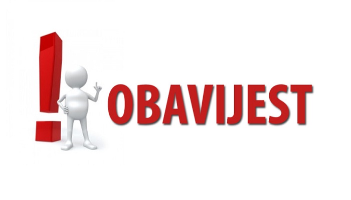 obavijest | GRDELIN BUZET